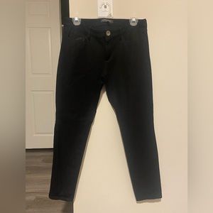 Petite Fitted Black Pants - Banana Republic - Petite